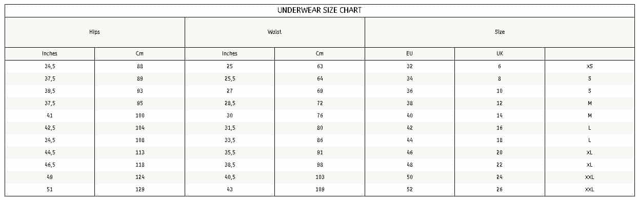 مقاسات نعومي للسراويل