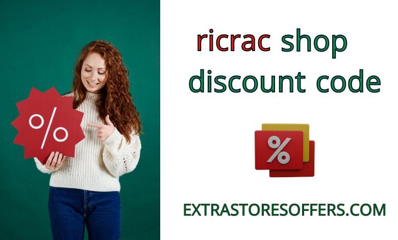 ricrac shop discount code