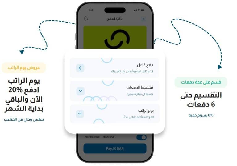 شرح خدمة تقسيط مدفوع - extrastoresoffers
