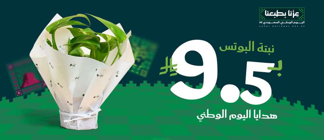 عروض نباتاتي لليوم الوطني 2025