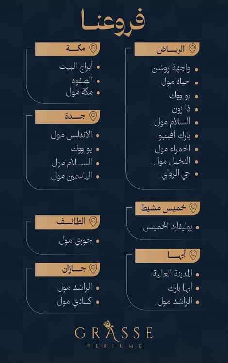 فروع Grasse Perfume