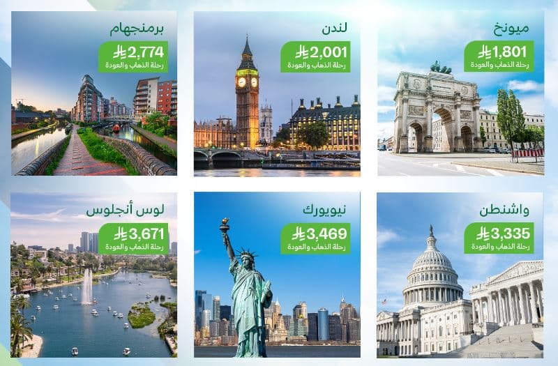 عروض الجمعة البيضاء الخطوط السعودية 2025