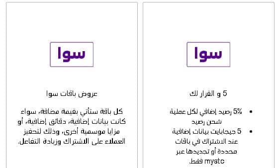 تخفيضات سوا من اس تي سي يوم التاسيس 2026